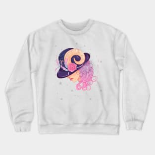 Zodiac Aries: Born In April Crewneck Sweatshirt